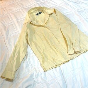GAP Yellow Button Down